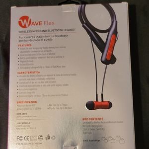 Wireless earbuds.